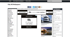 Desktop Screenshot of cityhdwallpapers.com
