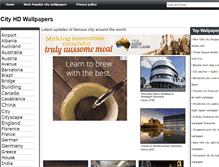 Tablet Screenshot of cityhdwallpapers.com